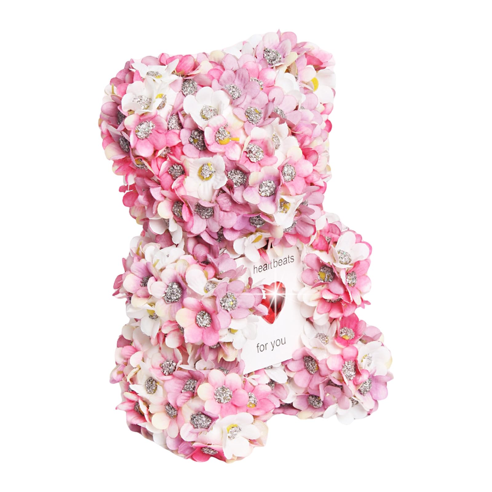 Kalttoy Artificial Flower Bear for Valentines Day Anniversaries Birthdays and Proposals Adds a Touch of Romance Flower Bear