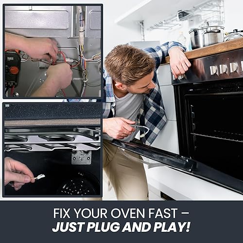 Miniatura 9 de Sonda de sensor de temperatura de horno de repuesto Frigidaire 316217002, garantía de 12 meses, soporte de producto de EE. UU