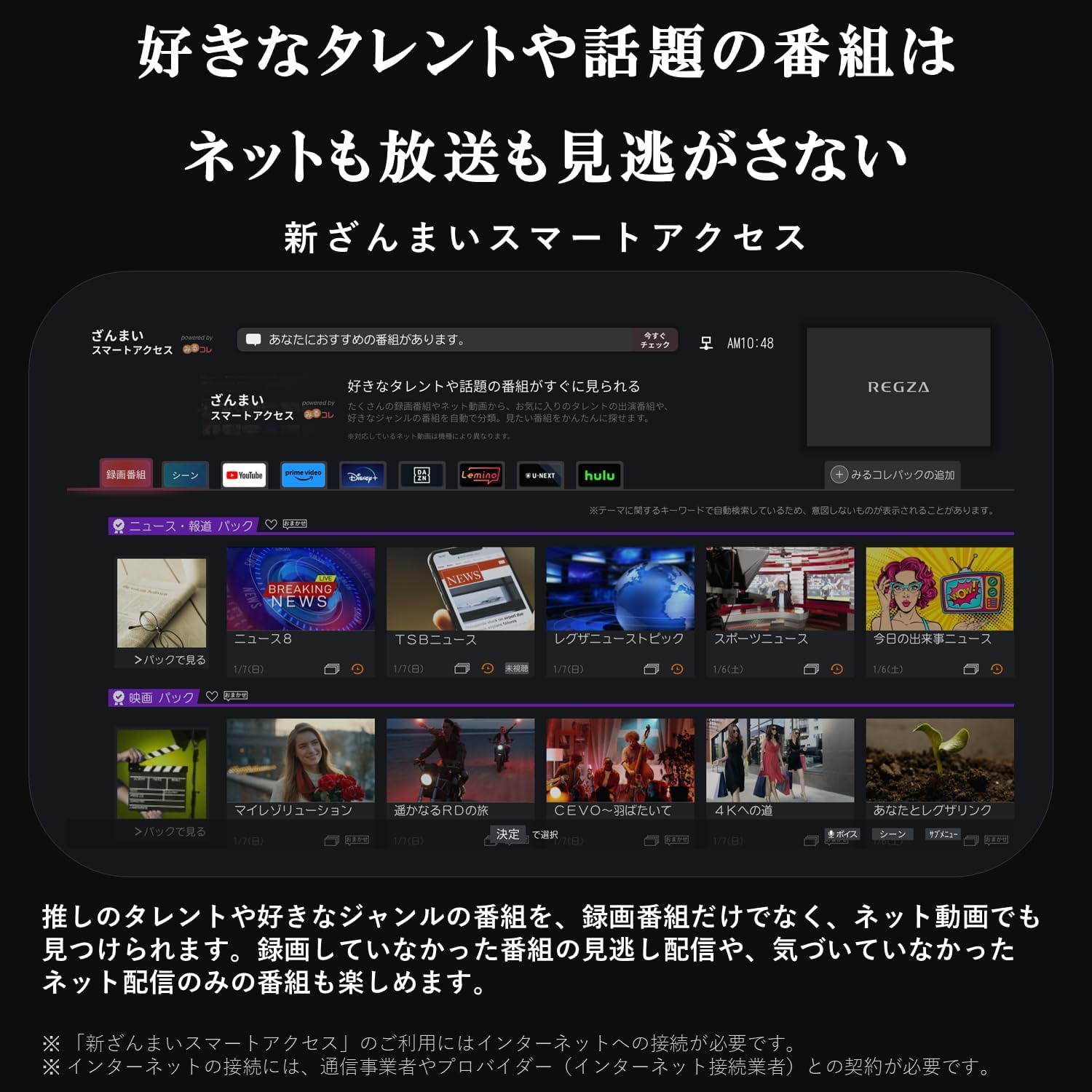 Amazon | 40 スマートテレビ インチ Airplay ネット動画対応 フル