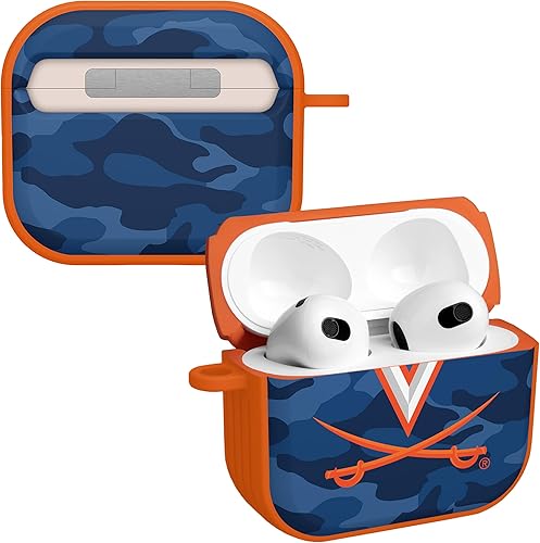 Miniatura 10 de AFFINITY BANDS Virginia Cavaliers Camo HDX - Funda compatible con Apple AirPods Generaciones 1 y 2