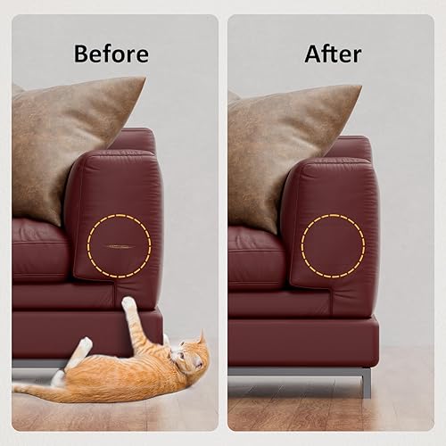 Miniatura 4 de Parche de reparación de cuero grande para muebles, kit de reparación de cuero de 15.7 x 118 pulgadas, cinta de reparación de cuero autoadhesiva para