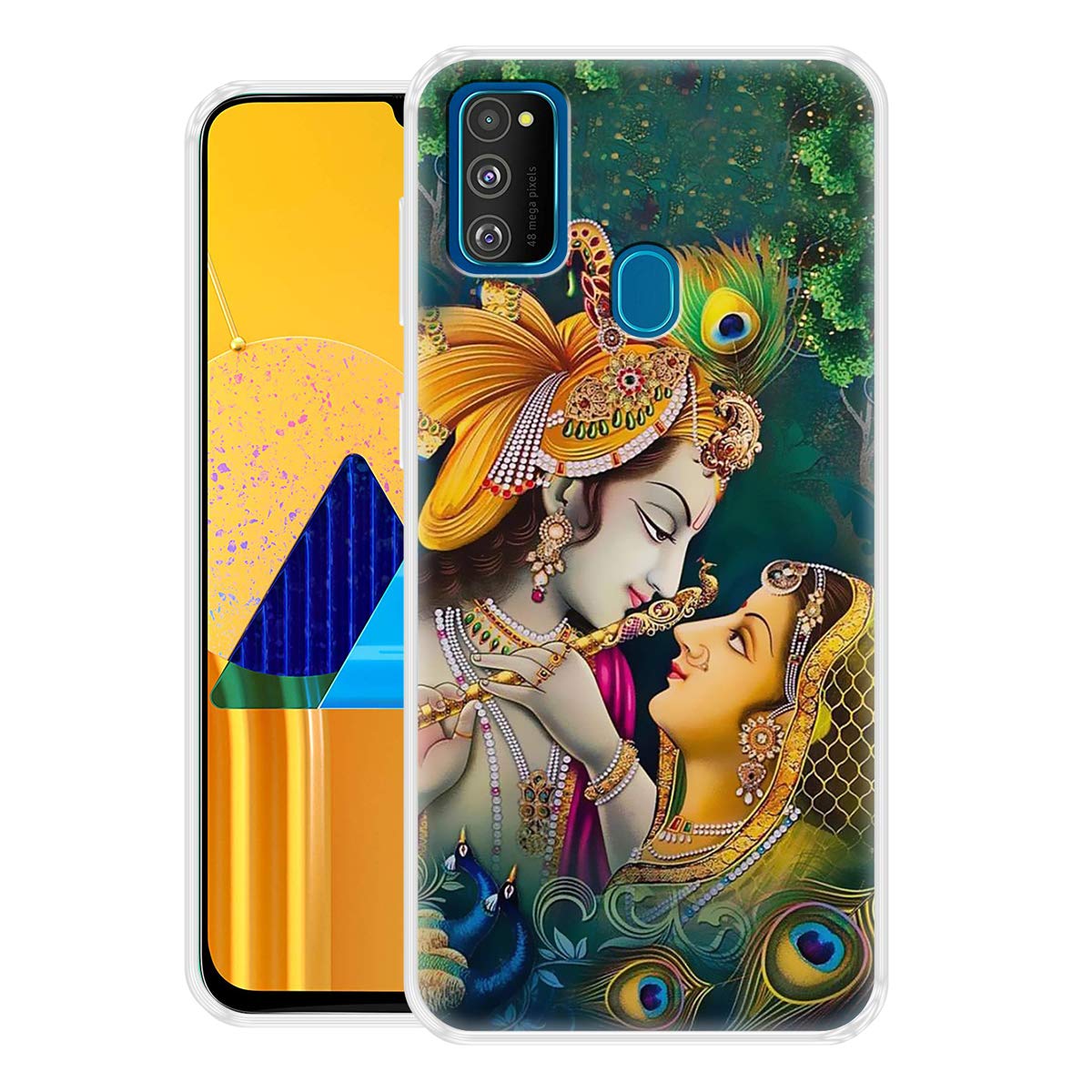 Fashionury Back Cover for Samsung Galaxy M30s /M21 (Silicone|Krishna) (B07YY27VW8) Amazon Price History, Amazon Price Tracker