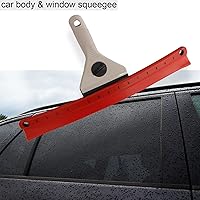 Vista 3 de Herramientas de tinte para ventana de coche, escobilla curvada para limpieza de carrocería y vidrio