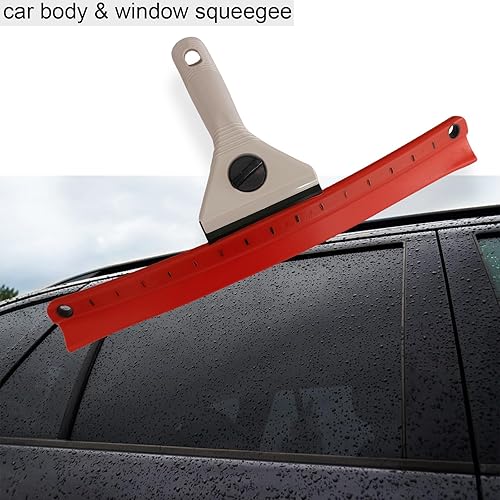 Miniatura 3 de NBTOOL Escobilla de limpieza de ventanas, herramientas de tinte de ventanas, escobilla curvada para escobilla de ducha, herramienta de limpieza de