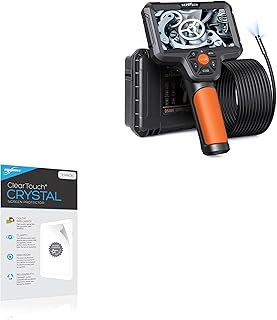 BoxWave Screen Protector Compatible With Depstech Dual Lens 5.0 Video Borescope Inspection camera (5 in) - ClearTouch Crystal (2-Pack), HD Film Skin - Shields From Scratches