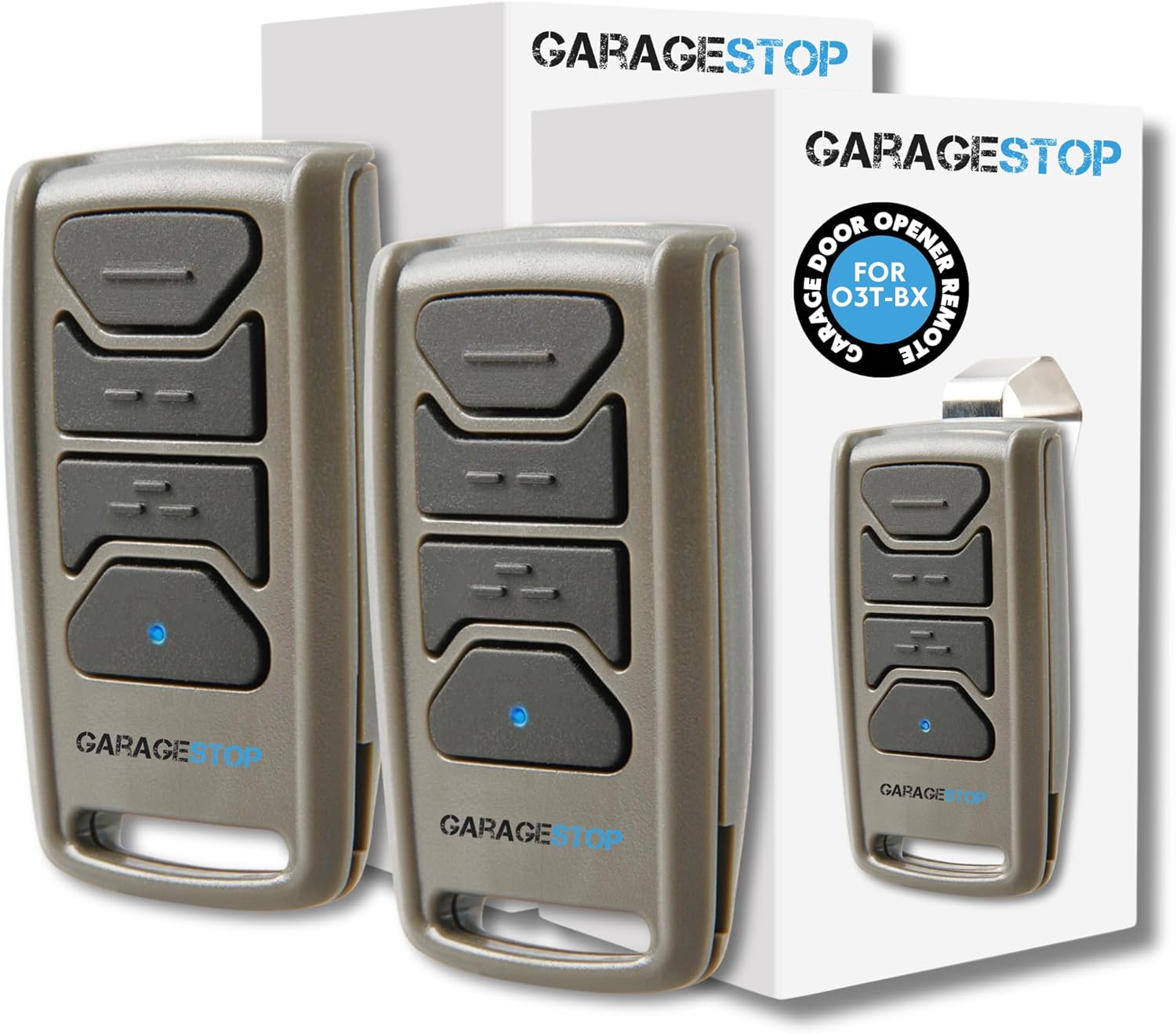 Garage Stop Garage Door Opener Remote 3Button for O3TBX