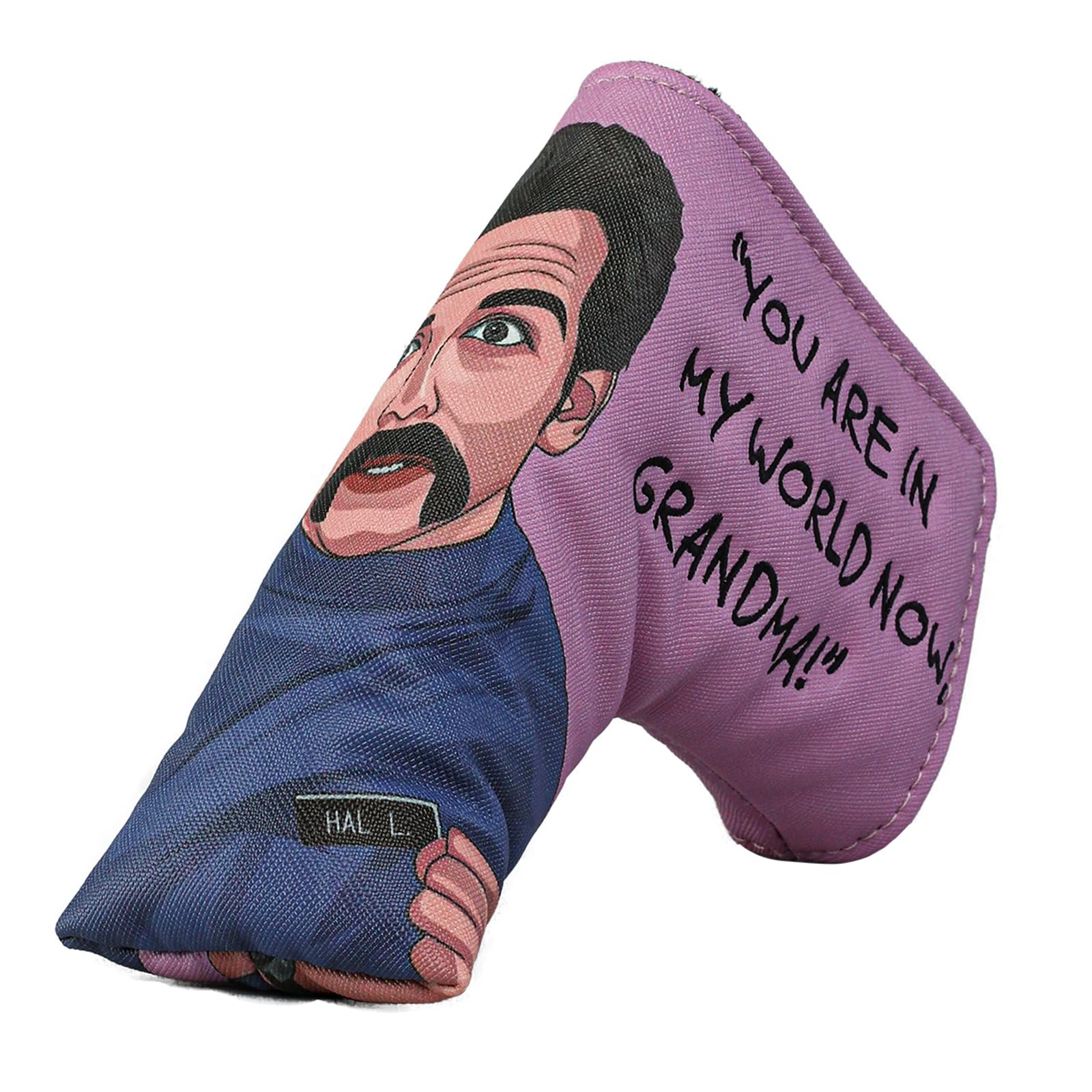 Golf Club Headcover Funny Driver Head Cover Mallet Blade Putter Head Cover Golf Gifts Golf Accessories for Men