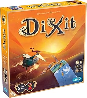 Dixit– English and French Version - A game by Libellud| 3 to 8 players| A 30-45 minute gameplay| A storytelling family game| For kids and adults | 8 years and older