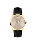 Museum Classic Women's Automatic Watch, Leather Strap, Self-Winding Luxury Timepiece - Gift for Her - 33mm