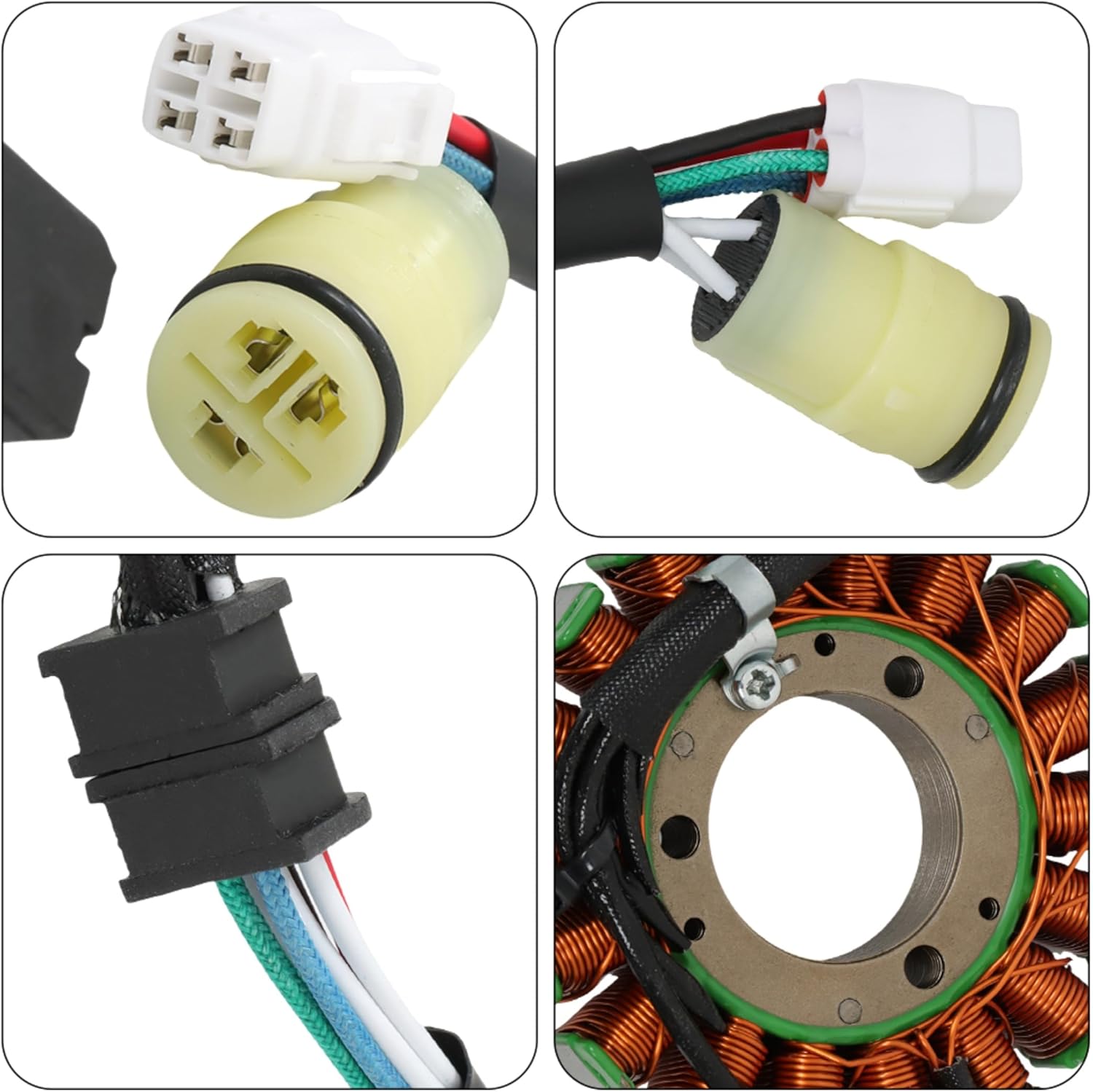 Stator Replacement for Yamaha 660R YFM660R 2001-2005 Replacement for 5LP-81410-00-00 5LP-81410-01-00