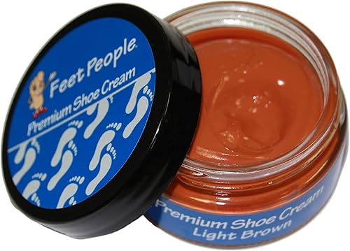 FeetPeople Crema prémium para zapatos de 1.5 onzas, varios colores
