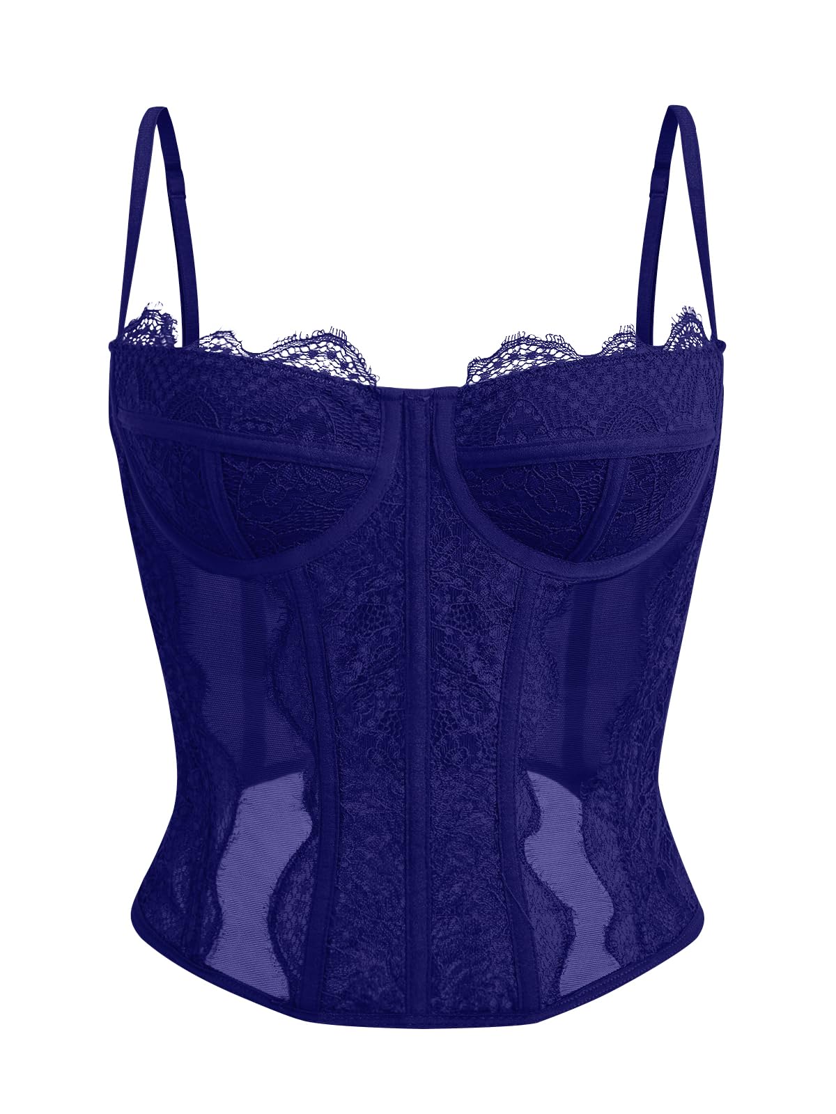 Dealmore Corset Tops for Women Going Out Fall Fashion Crop Sexy Lace Outfit