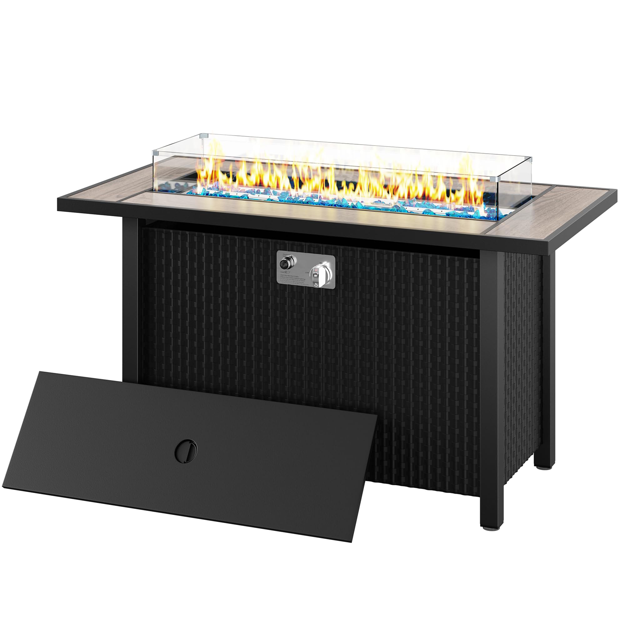 45 Inch Propane Fire Pit Table