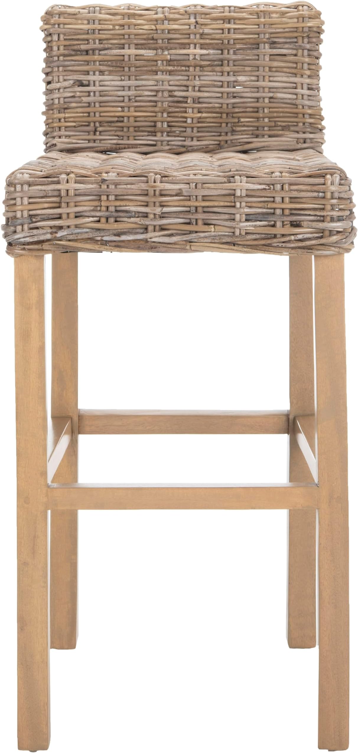 Home Collection Cypress Cappuccino Wicker 30-inch Bar Stool