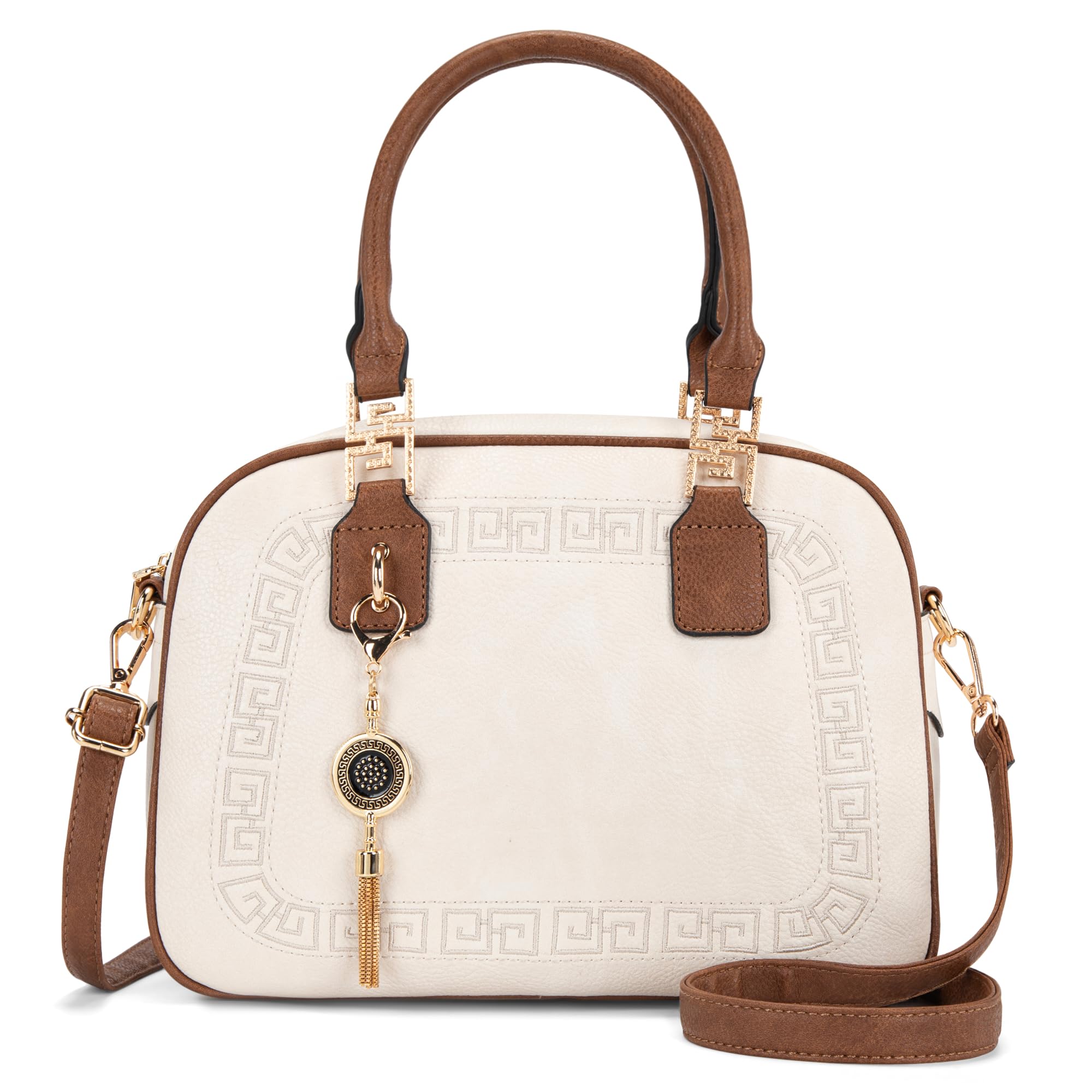 Montana West Small Purses for Women Tassel Crossbody Satchel Handbag with Detachable Shoulder Strap MWC-S041DGN