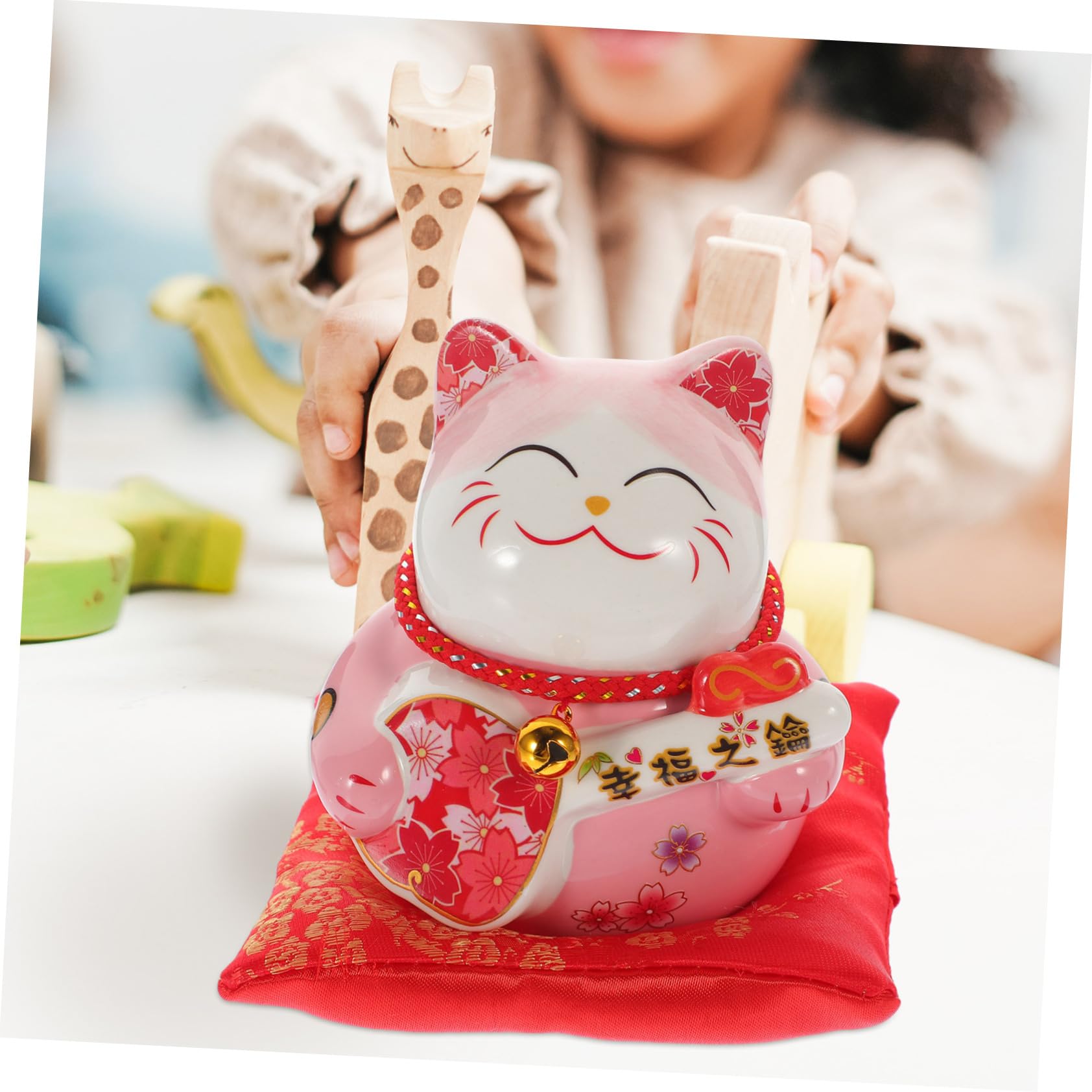 Sparschwein Mit Katzenmotiv Münzbehälter Glückskatzen-spardose Niedliche Spardose Dekorative Figur Geschenk Für Geburtstag Weihnachten Neujahr