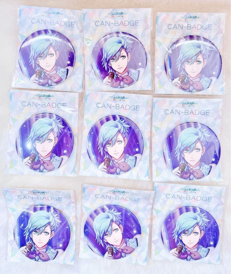 Amazon.co.jp: うたプリ 美風 藍 缶バッジ シャニライ 星煌く雪夜の