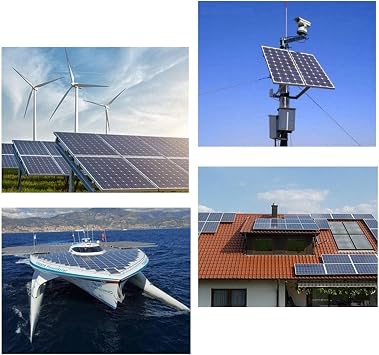 Flexible Solar Panels Kit 400W 600W 800W 1200W Solar Panel 24 Volts Monocrystalline On/Off Grid Solar Panel for Homes Rooftop RV Boat(400W)