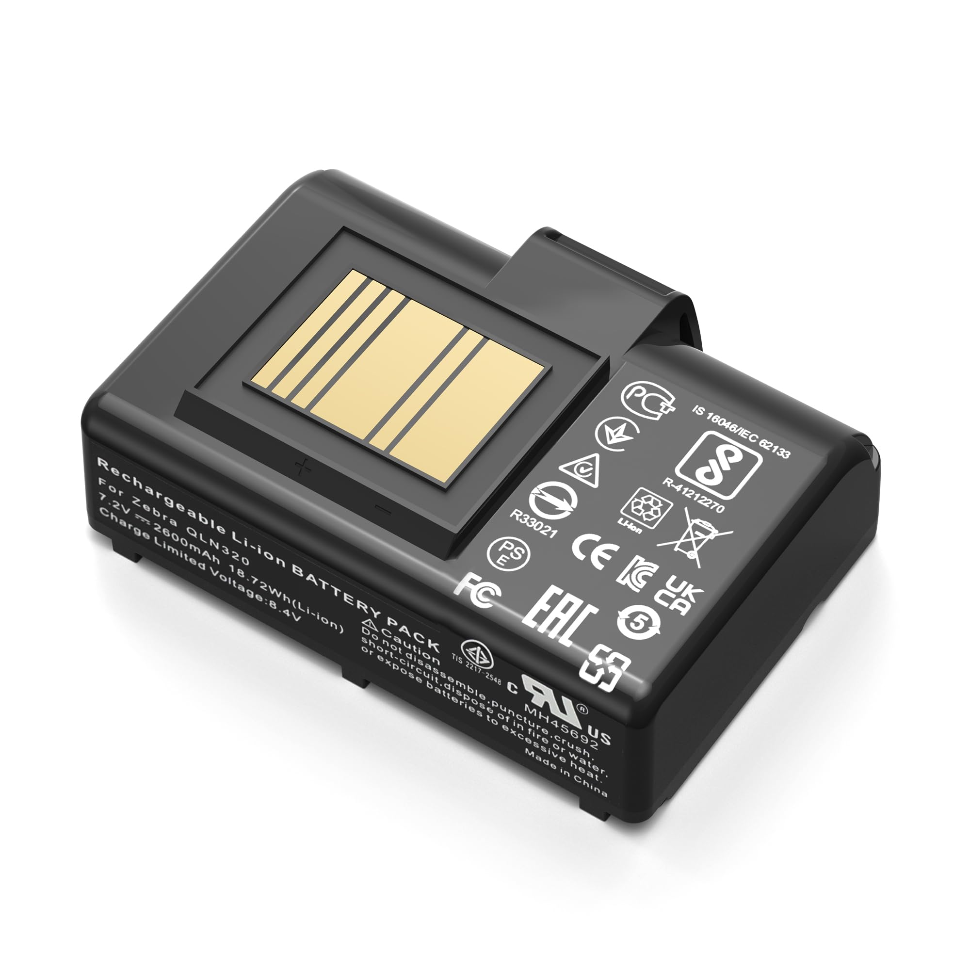 E EGOWAY 2600mAh Zebra Replacement Battery Printer ZQ610 QLN320 QLN220(HC) ZQ500 ZQ510 ZQ520 ZQ620 ZQ658 ZQ668 Printers