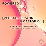 L'Oréal Paris Hair Expertise Dream Lengths Split End Sealing, Shampoo for Long Hair, Repairing Shampoo, With Castor Oil and Vegetal Keratin for Long, Damaged Hair, 828ml