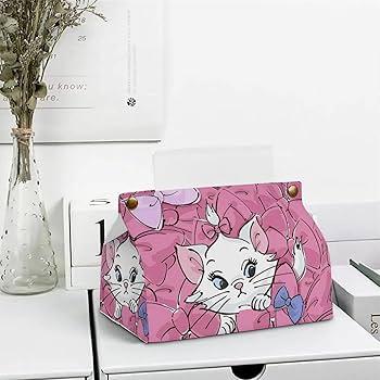Amazon｜ティッシュケース 猫柄 マリーちゃん ティッシュ