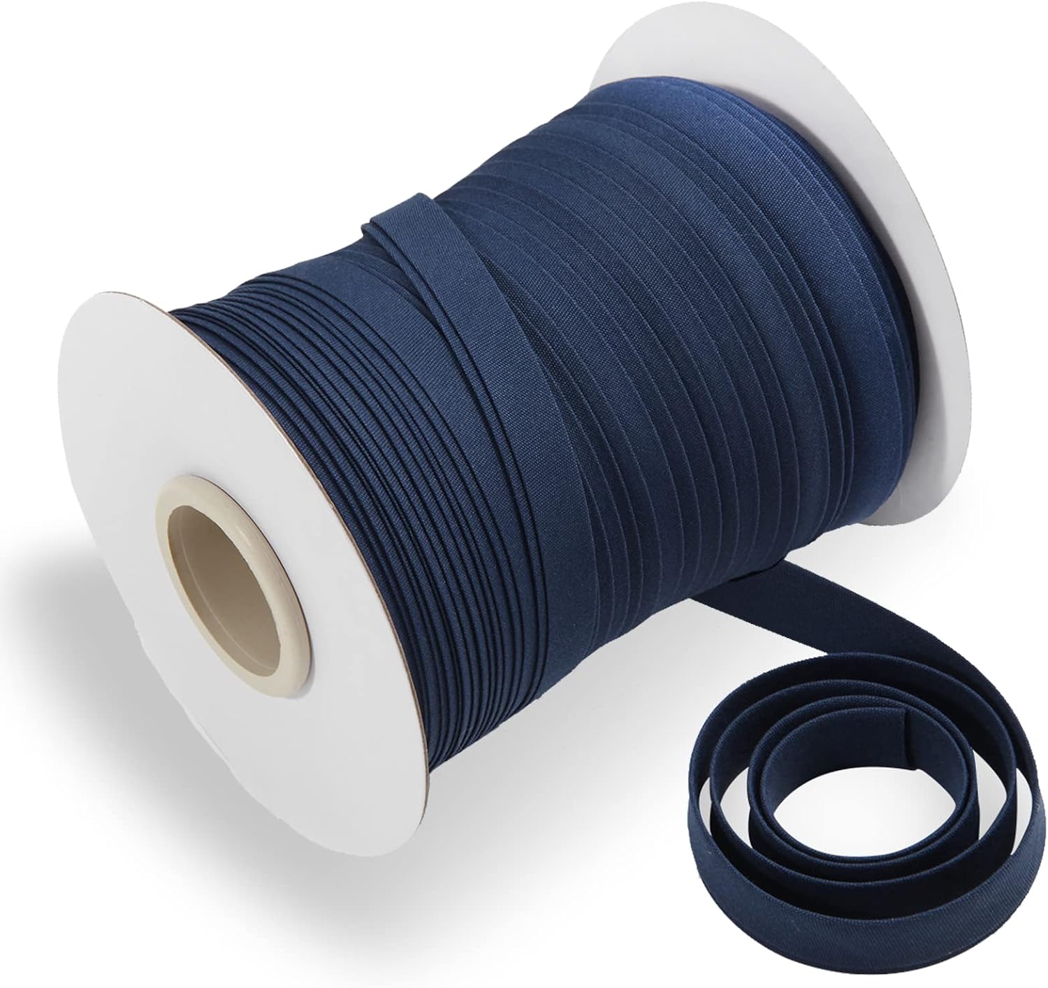 Bias Tape, Double Fold Bias Tape 1/2 Inch Continuous Bulk Bias Tape for Sewing