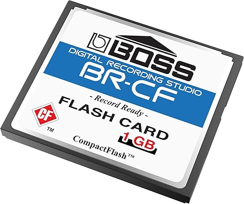 Miniatura 8 de Tarjeta de memoria BR-CF Boss Roland CompactFlash CF de 1 GB para BR-600, BR-864, BR-900CD, MC-808 (1GB)