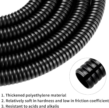 Flexible Split Conduit 13mm x 10m Underground Split Cable Protector