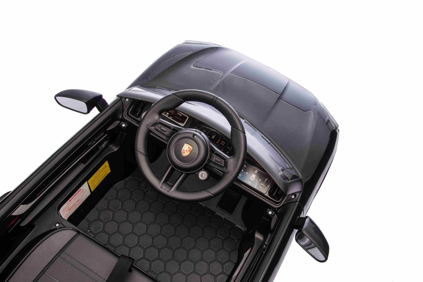 Porsche Cayenne dziecięcy samochód elektryczny 12 V, licencja – pojedyncze siedzenie elektryczne z baterią litową, zawieszenie, silniki 2 x 25 W, pilot zdalnego sterowania 2,4 GHz, MP3
