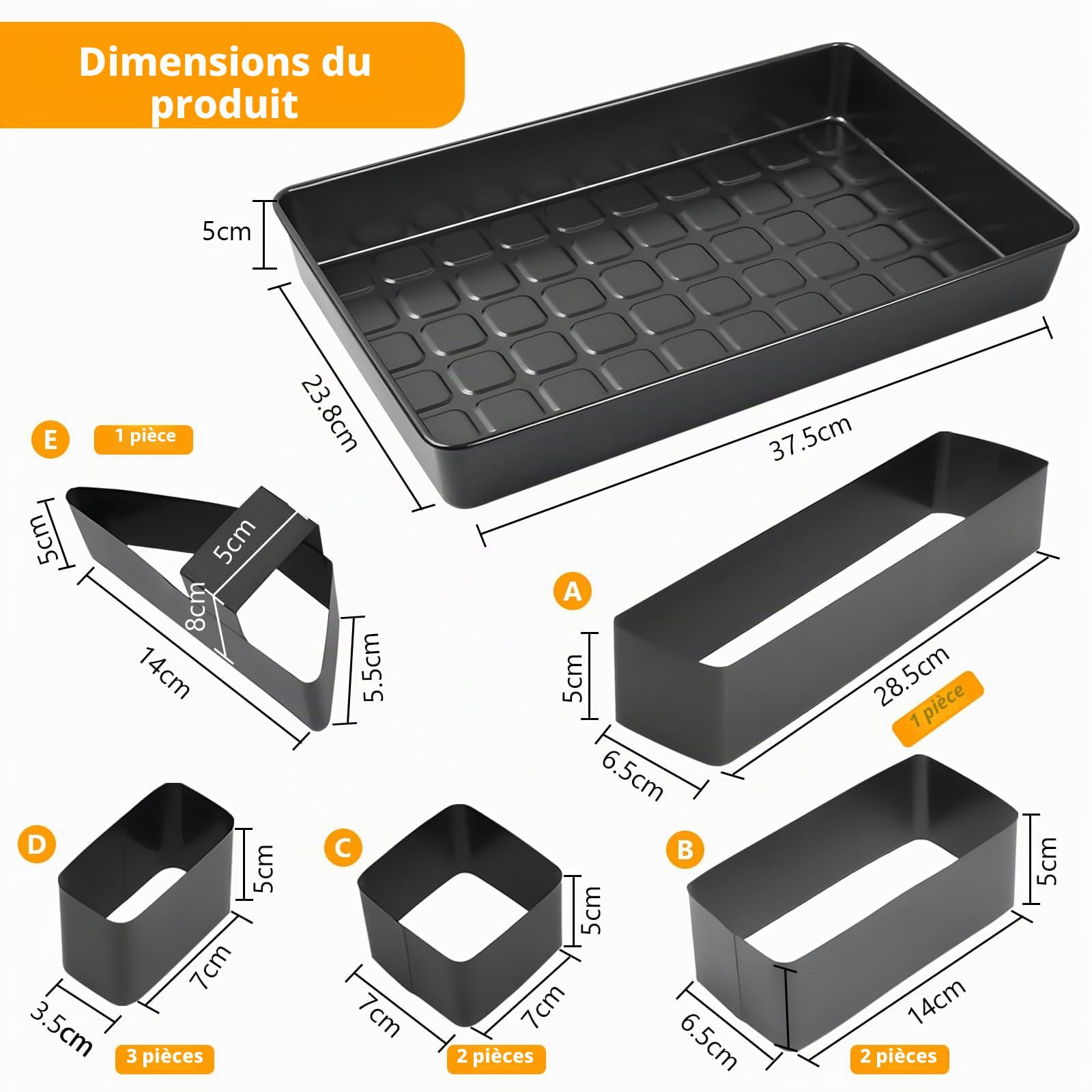 Moule à Gâteau Chiffres et Lettres, 10 Pièces Moule Réglable en Aluminium, Antiadhésif & Résistant à la Chaleur jusqu’à 230 °C, Set Créatif pour Anniversaire, Mariage, Baptême & Fêtes