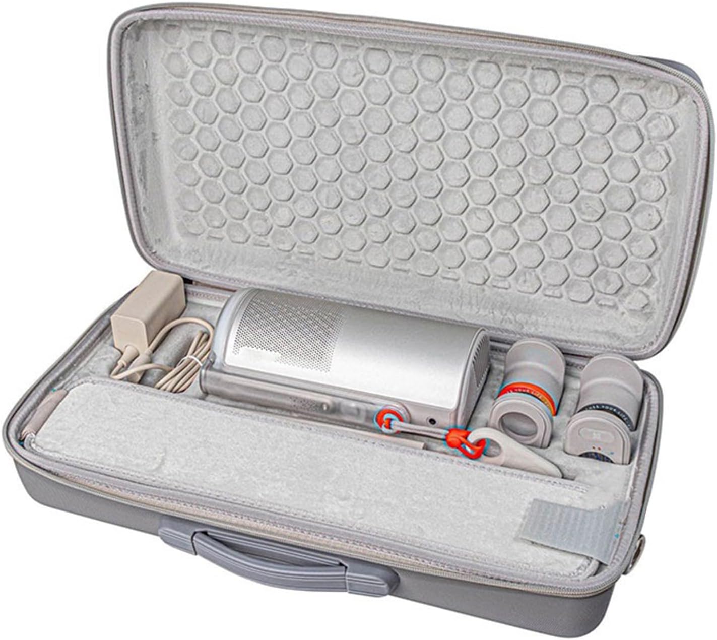 Compact Travel Friendly Carrying with Dedicated Accessory Slots & Reinforced Zippers Suitable for Play 6 Outdoor Projector Defense Bag
