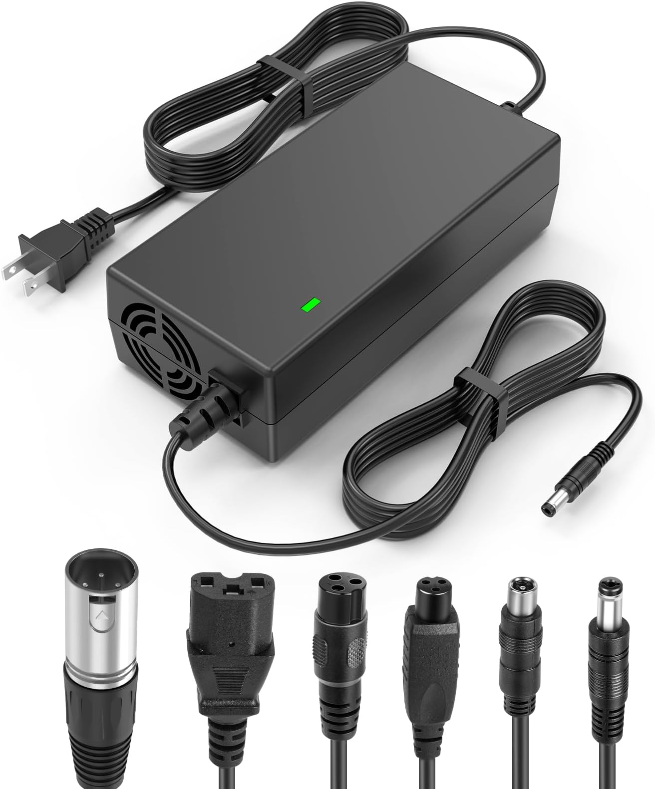 54.6V 2A Charger For 48V Electric Bike 48 Volt 13S Lithium Battery Pack Charger With Dc 5 5mm Round Connector