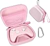 Estuche universal rosa worfty para controladores PowerA, PowerA Advantage, Mytrix, Matbip, Kuitmor, 8Bitdo Ultimate 2C, Switch, Xbox, PS5 - funda protectora rígida de transporte (solo caja) 1