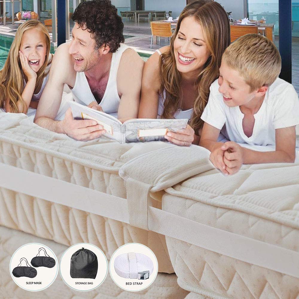 Buy Bed Bridge Twin to King Converter Kit, Foam Split King Gap Filler