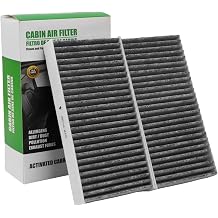 CF10135 Cabin Air Filter w/Activated Carbon Compatible with Honda Civic 2001-2005, CR-V 2002-2006, Element 2003-2011; Acura RSX 2002-2006, EL 2004-2005.