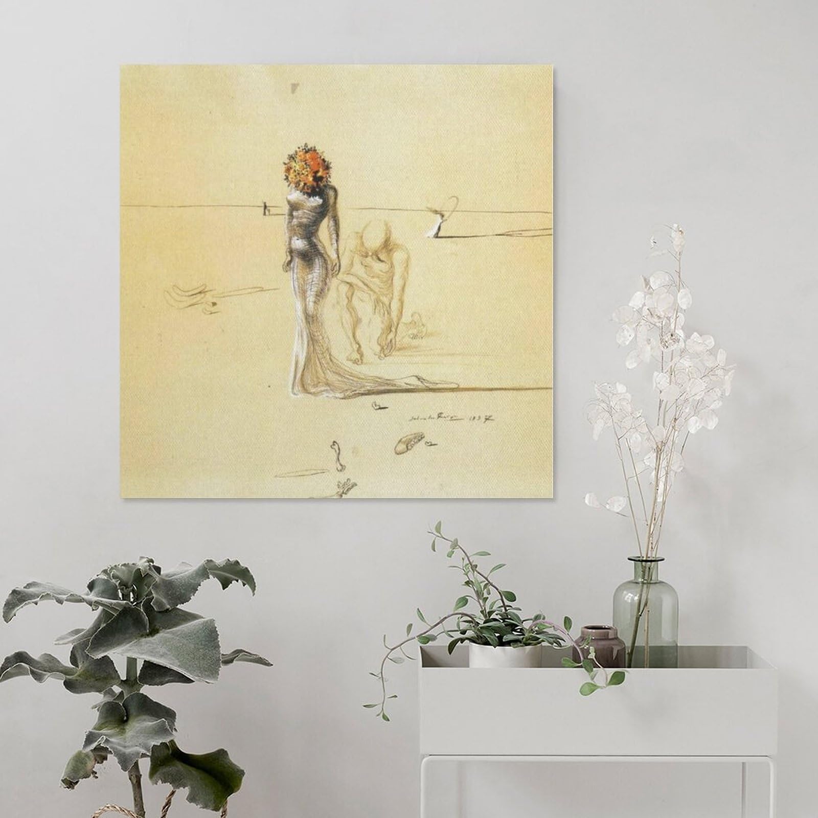 【額縁付き】 A2 ポスター サルバドール・ダリ 女性 額縁付き】 A2 ポスター サルバドール・ダリ 女性 - メルカリ