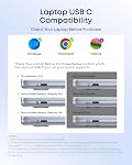 Anker Station d'accueil pour ordinateurs portables, 13-in-1 USB-C Station d'accueil, triple affichage avec 2 x 4K HDMI et 1 x DP, 85W Charge pour ordinateur portable, 10 Gbps USB-C et 5 Gbps USB-A Données, Ethernet, Audio, SD