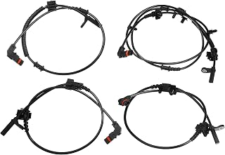 MOTOFORTI 4PCS ABS Wheel Speed Sensors Front Rear Left Right for Dodge Charger 2006-2010 Chrysler 300 Challenger Magnum