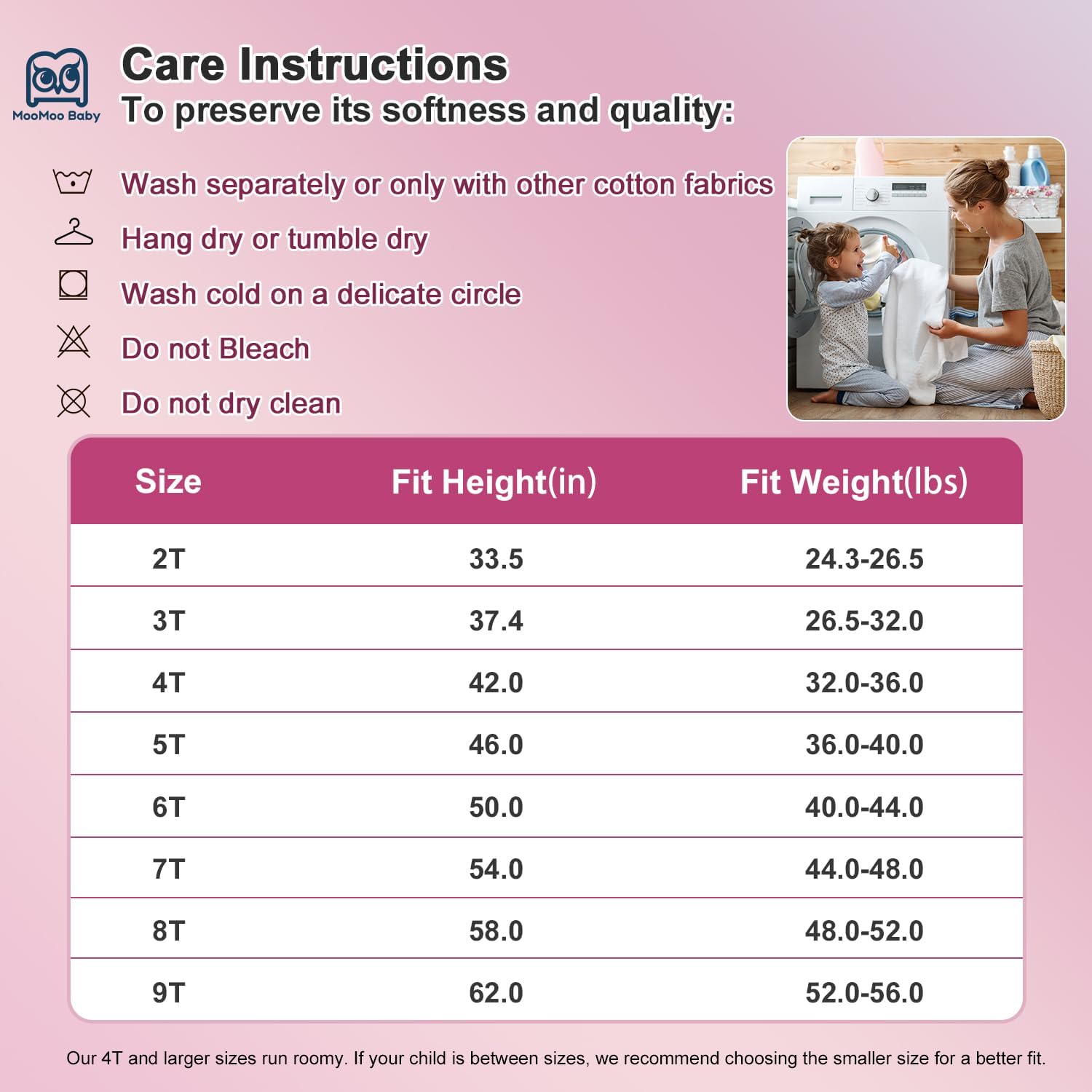 MooMoo Baby Potty Training Underwear 10 Packs Absorbent Toddler Training Pants for Boys and Girls Cotton Pee Pants 2T-9T - Image 5