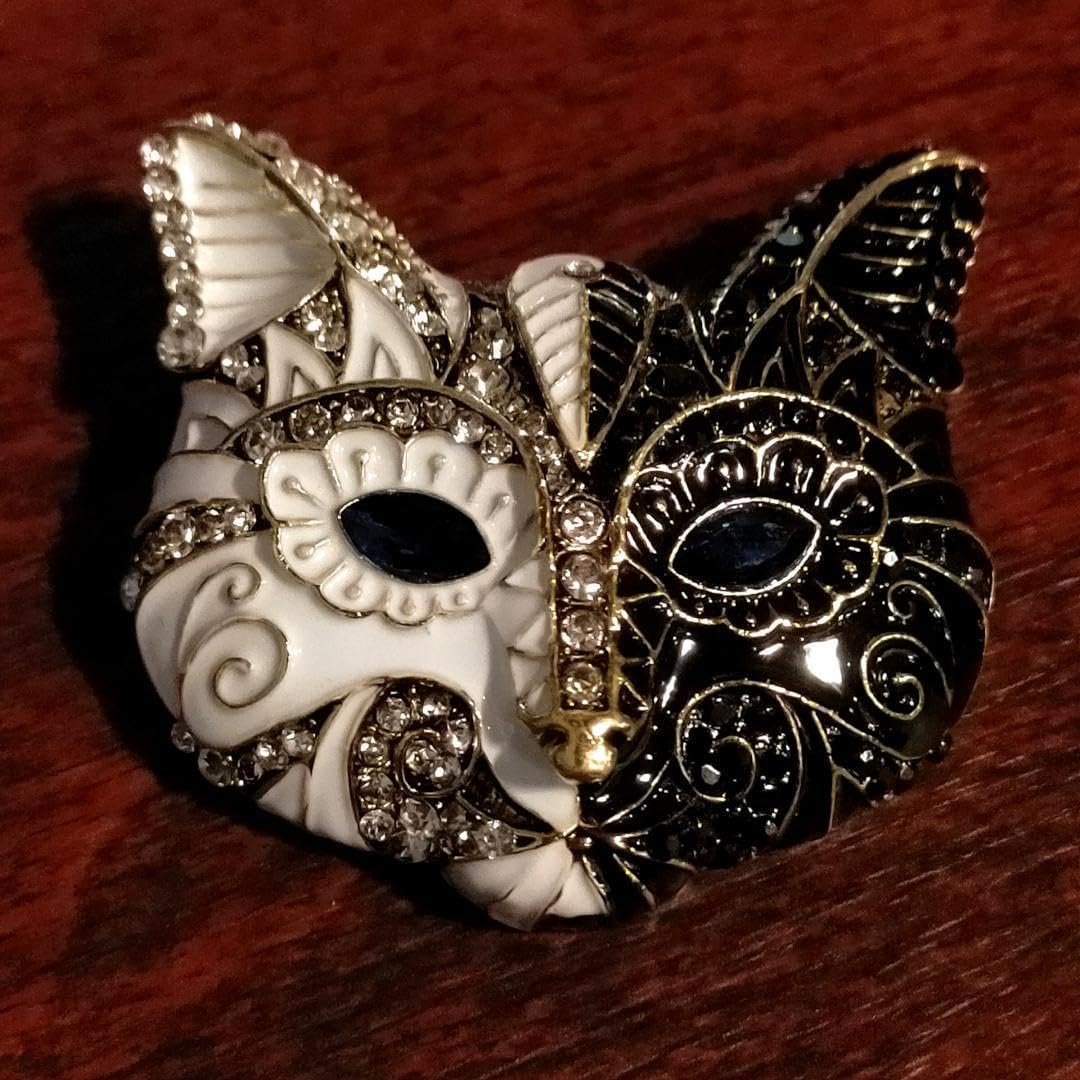 ベネチアン マスク 猫 イタリア まとめ売り ベネチアンマスク、ベネチアの伝統的な猫のマスク - Etsy 日本