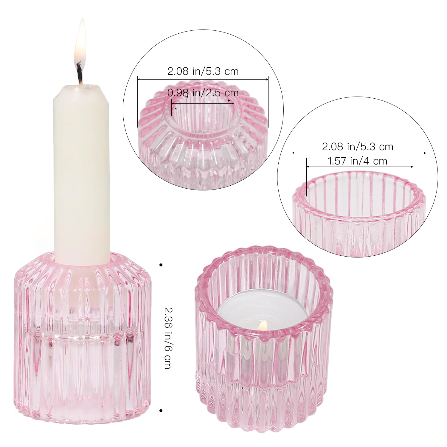 Lot De 100 Bougies Chauffe-plat En Cœur | Sans Fumée, Sans Parfum - Pour Décoration Romantique, Saint-Valentin, Fête - 6