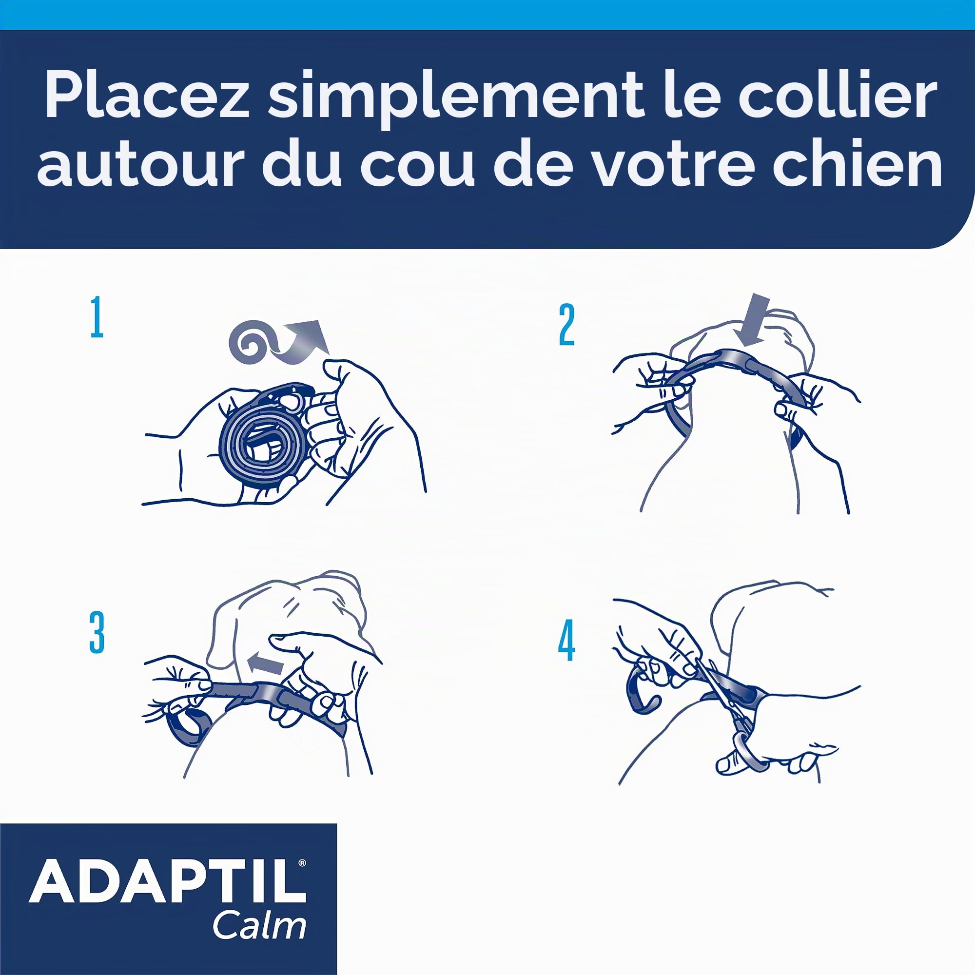 Adaptil Calm Collier - Taille S - Collier Anti Stress Chien