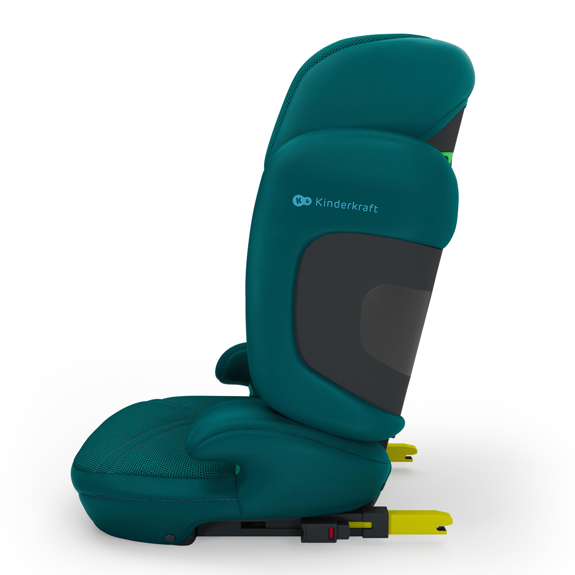 Kinderkraft XPAND 2 PRO i-Size - Asiento infantil (100 – 150 cm, con ISOFIX o cinturón de vehículo, altura y anchura ajustable (DUO EXPAND), H-GUARD+ reposacabezas, protección contra impactos