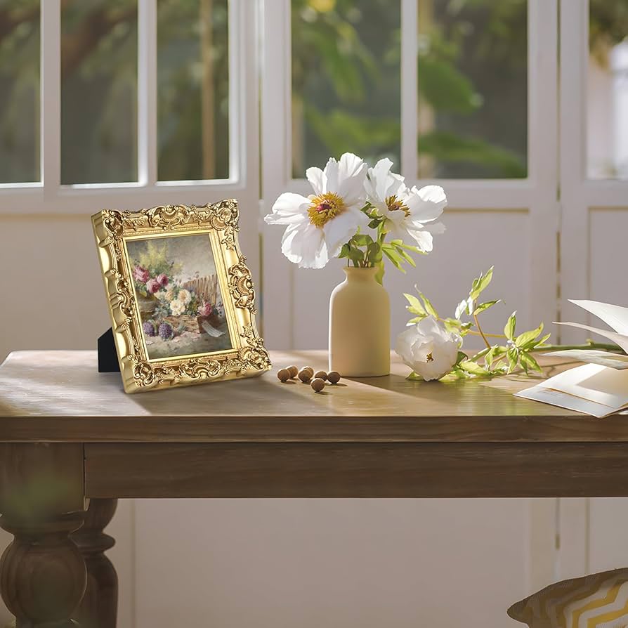 Amazon.com - HAOYUANFRAME Vintage Picture Frame 10x12 Gold