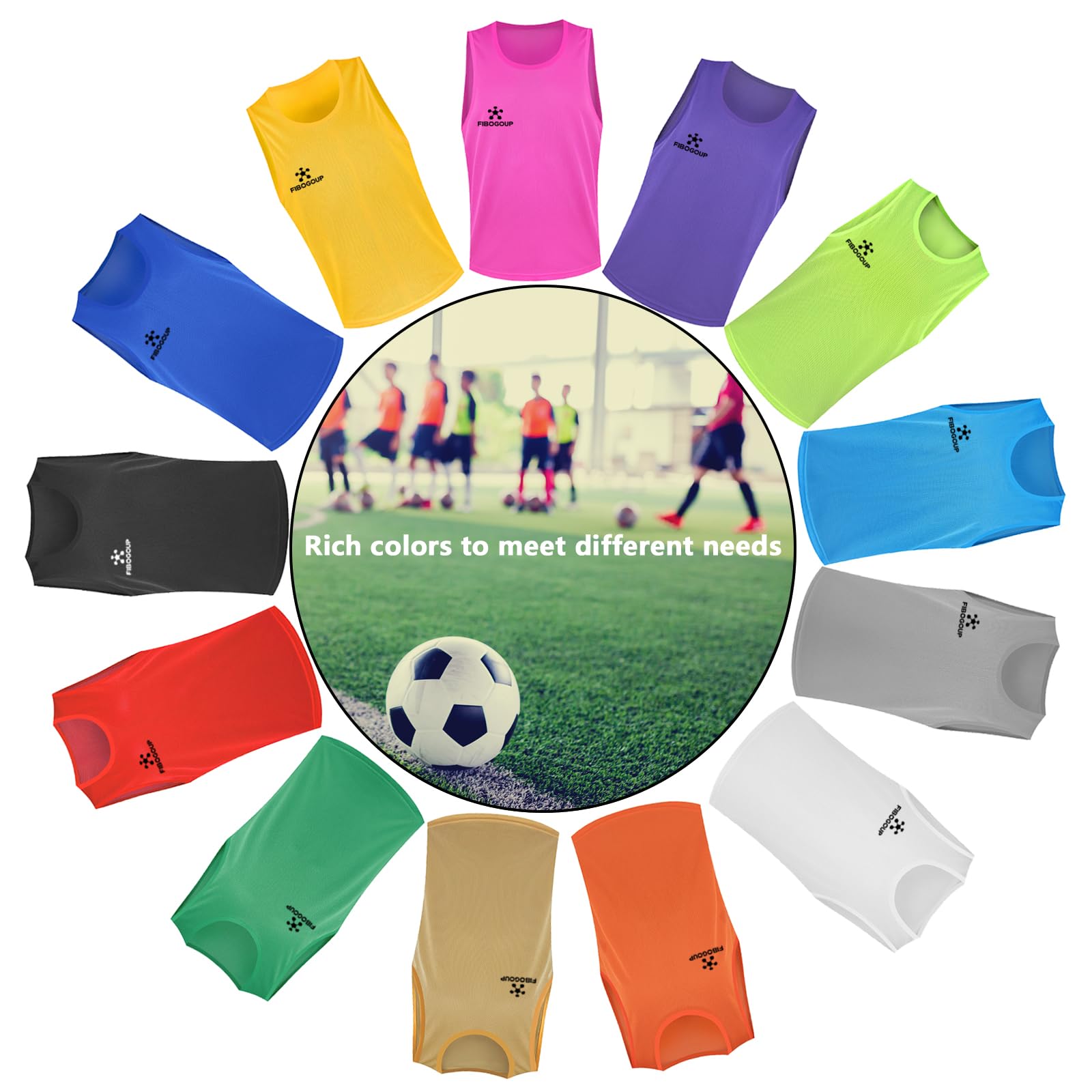 Gilet d'entraînement de football, maillot de football pour enfants et adultes, accessoires d'entraînement de football, gilets pour l'entraînement d'équipe