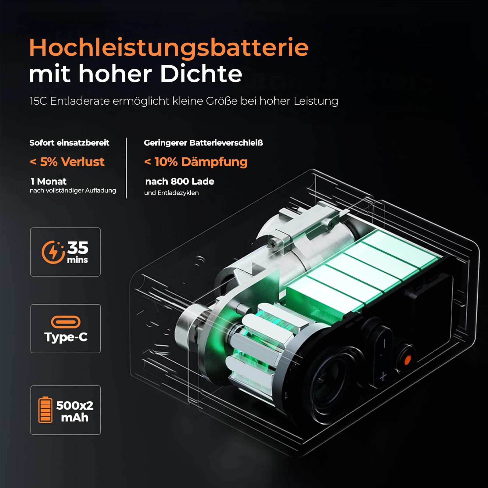 FLEXTAILGEAR Mini Fahrradpumpe Elektrisch, 130 PSI Tragbar mit Manometer & Rücklicht, Automatische Abschaltung, Presta & Schrader-Ventil für E-Bike, Mountainbike, City- & Rennrad
