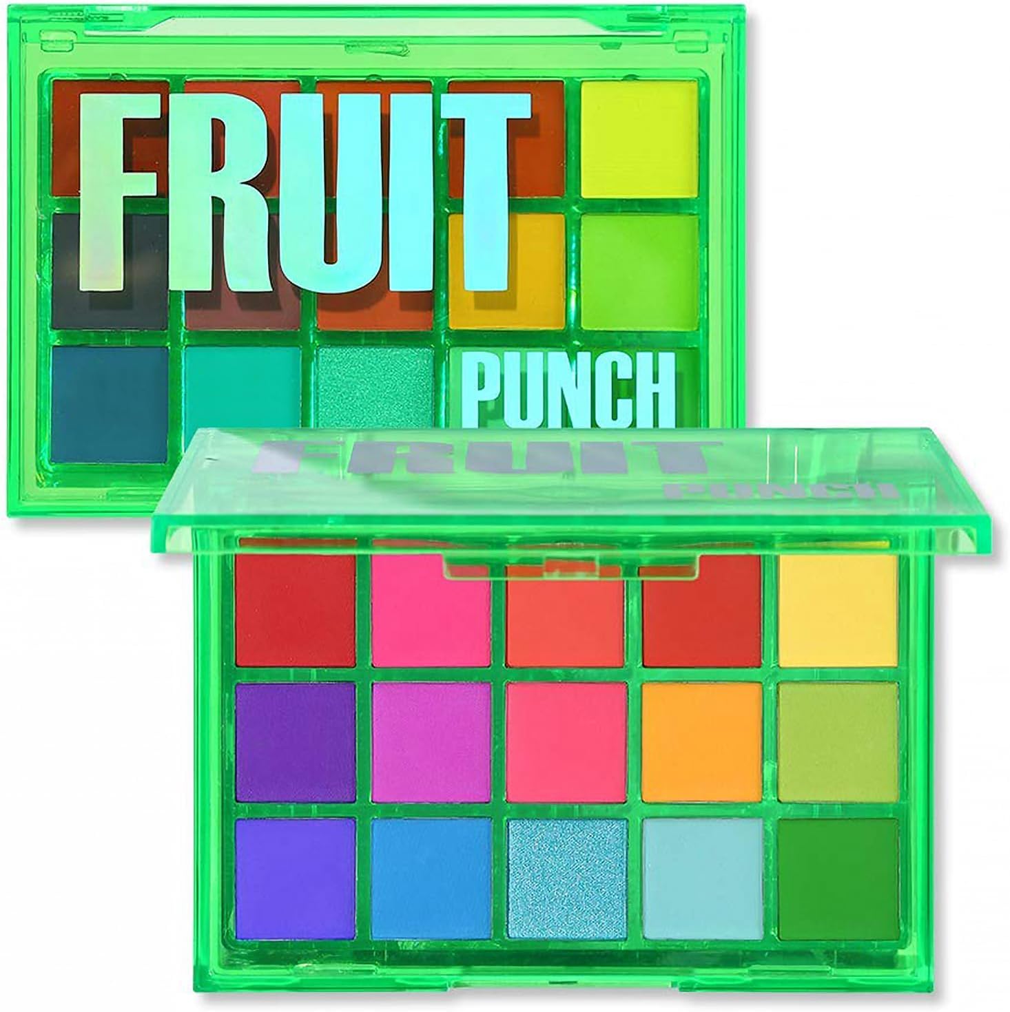 Kleurrijk oogschaduwpalet, 15 kleuren oogschaduwpalet, mat glanzend, sterk gepigmenteerd make-up palet, bold persoonlijkheid helder, waterdicht en duurzaam, oogmake-up, party, dagelijks gebruik