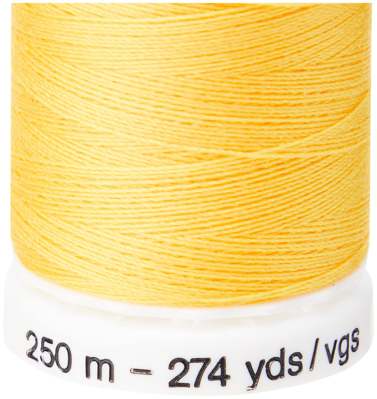 Gutermann Sew All Polyester Thread, 250 Mtr, Pineapple Yellow (0417), 5.5 x 2.7 x 2.7 cm - Image 3