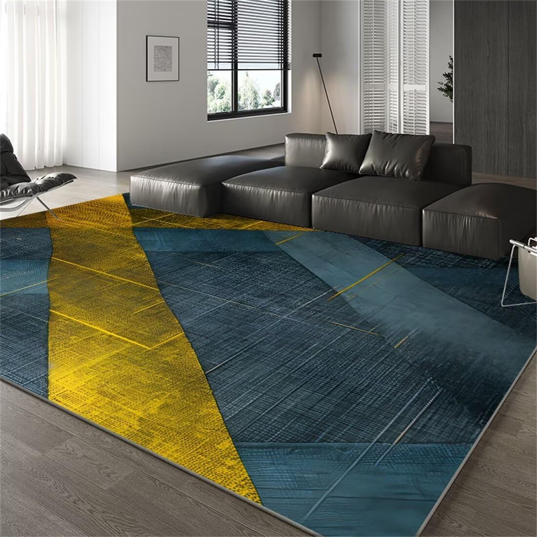 Tapis de salle à manger créatif anti-poussière et hypoallergénique