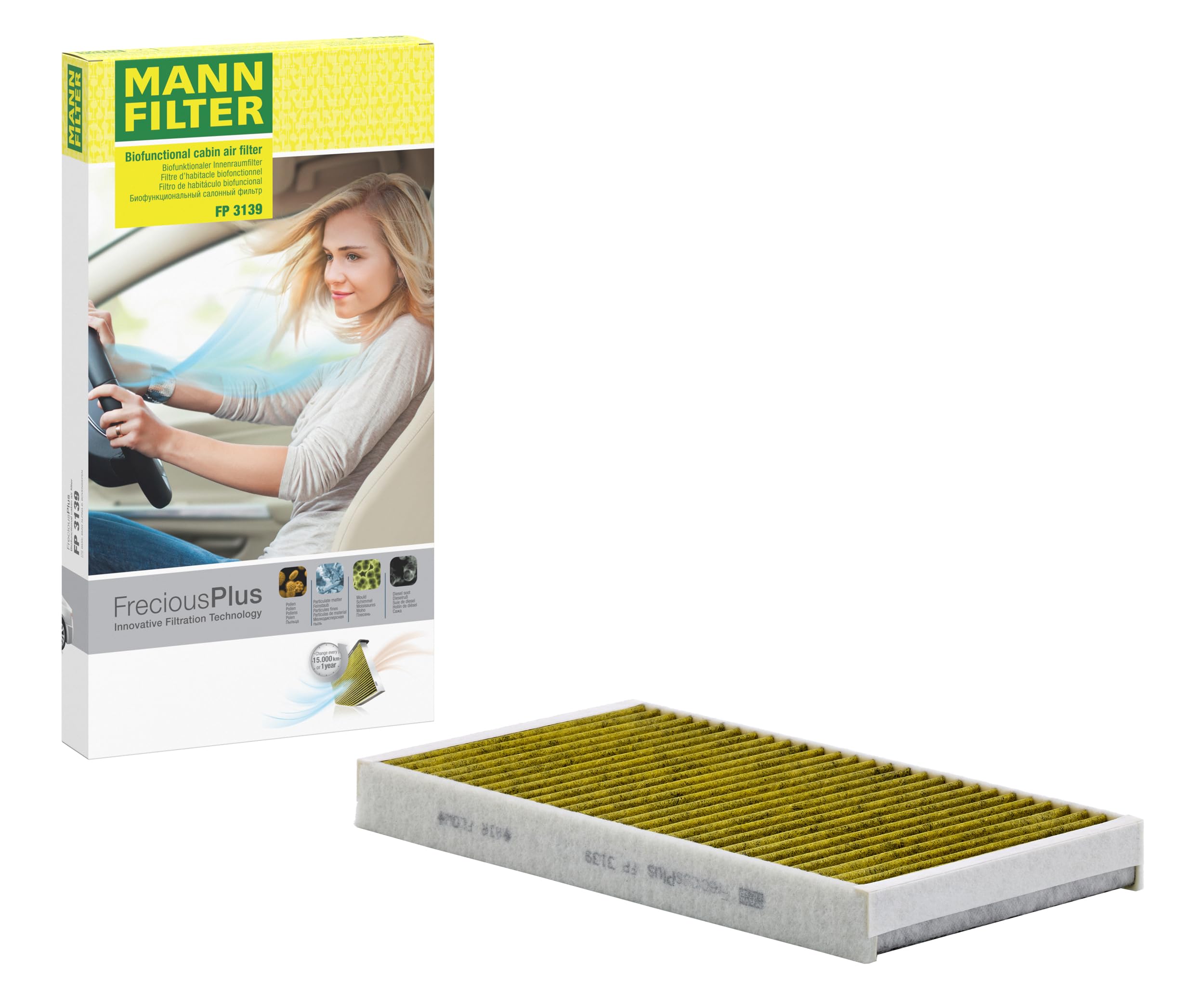 ✅Fits MANN-FILTER FP 3139 Filter, cabin air FP 3139 MANN-HUMMEL FILT ⭐UK Seller⭐